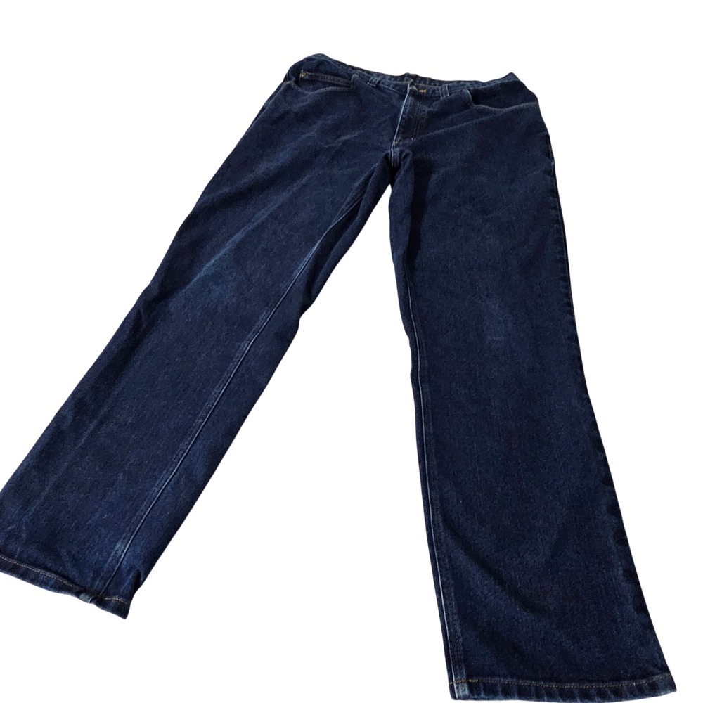 Carhartt Modern Fit Dark Wash Straight LegJeans‎ Men's 36x31 denim 386-83